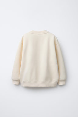 SLOGAN AND BOW PRINT SWEATSHIRT - Zara фото 2