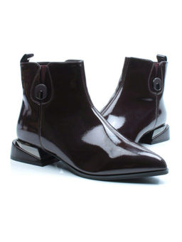 01-PCG265-3 VINOUS Ботинки демисезонные женские (натуральная кожа, байка) - Фабричный китай фото 13