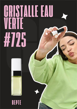 Масляные духи по мотивам аромата Cristalle Eau Verte / Chanel
