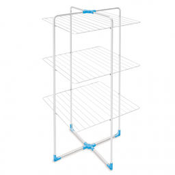 Сушилка для белья напольная вертикальная (БЕЛАЯ) (70*70*1310) арт. СБВ1/Б