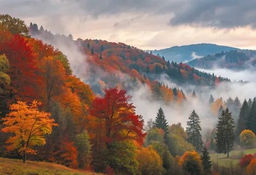 ФРЕЯ Пазл 1500 элемент. СК/Уценка PZL-1500/48 Осенний туман в Шварцвальде фото 2