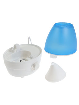 Увлажнитель воздуха LHU-04, ультразвуковой, 1.8 л, с подсветкой, 22 Вт, регулировка испарения, 35 м2, бело-голубой