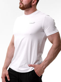 Футболка мужская классика Сaribou (белый) - CARIBOU фото 5