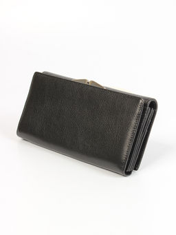 LACCOMA кошелек LA-1075-черный натуральная кожа фото 2