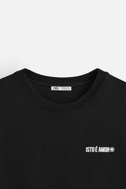 LIMITED EDITION RUBBERISED PRINT T-SHIRT - Zara фото 19