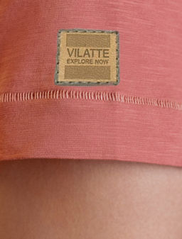 VILATTE / Футболка из фактурного полотна из 100% хлопка  фото 2