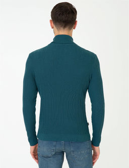 Mavi Slim Fit Bal_k__ Yaka Triko Kazak - Pierre cardin фото 4