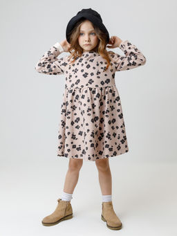 КР 5952/бежевый 1305 Н085 к613 платье для дев