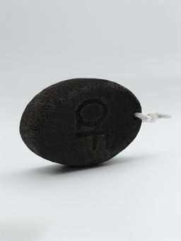 Цена за 2 шт. Пемза для педикюра, с подвесом, 11×7 см, в коробке, чёрная