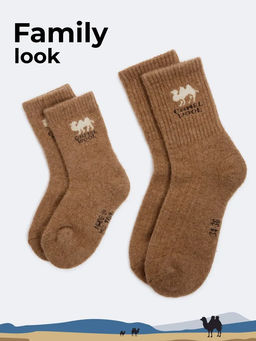 Носки детские 100% шерсть верблюда (арт. 02108) - Тод оймс ххк фото 8
