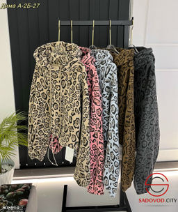 кофта Худи с леопардовым принтом - Bruno фото 6