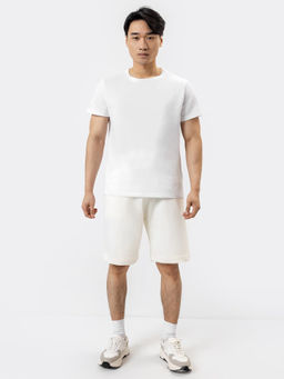 Шорты мужские в белом цвете пепел 131070