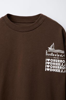 BONILLA A LA VISTA ® X ZARA PRINTED T-SHIRT