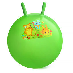 Мяч с рожками 45см "Дружные зверята" (цвет в ассортименте)