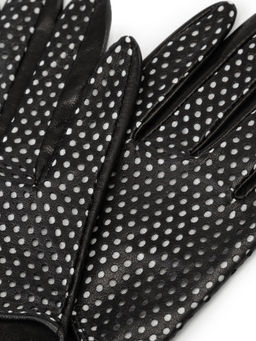 Перчатки женские ш/п IS02200 black/white - Eleganzza фото 3