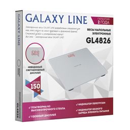 Весы напольные электронные GALAXY LINE GL4826/белый (видео в описании)  фото 6