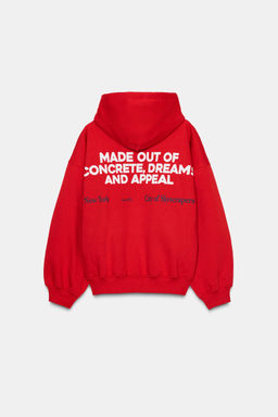 SLOGAN HOODIE
