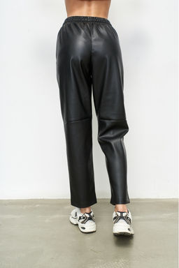 Джоггеры эко-кожа Black - Erist store фото 2