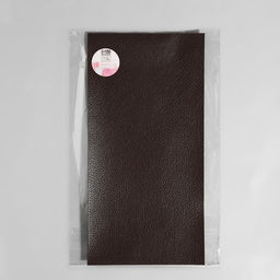 Цена за 3 шт. Заплатка клеевая из кожзаменителя, 10×20 см, тёмно-коричневая