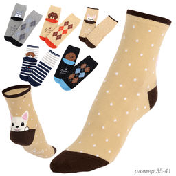 Носки р. 35-41 / ZH-15 /уп 1/ОДНА ПАРА - Галеонтрейд фото 2