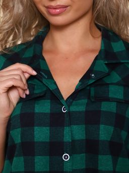 М377 Рубашка Рандеву (ярко-зеленый) - Иванушка-трикотаж фото 2