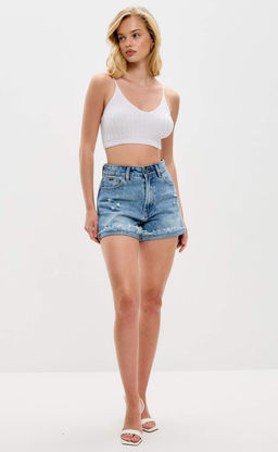 Шорты женские джинсовые TP09-01-2019 голубые