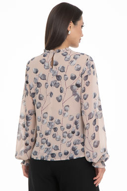 Блуза Волшебный шифон (пудра)