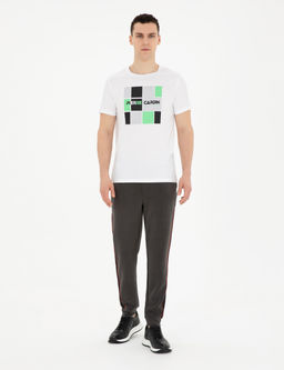 Beyaz Slim Fit Ti__rt