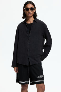 Pantal?n corto estampado Loose Fit - H&m фото 2