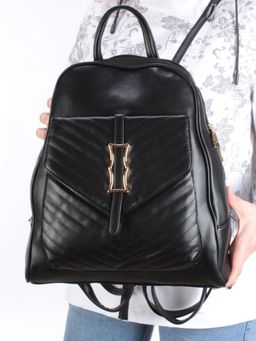 T3539 BLACK Сумка-рюкзак (искусственная кожа)