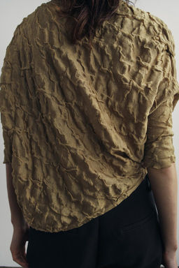 ASYMMETRIC KNIT TOP - Zara фото 3