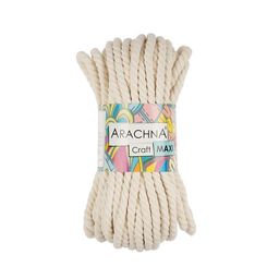 Пряжа ARACHNA Craft Maxi 90% хлопок, 10% фибра 3 шт. х 268 г 15.24 м СК/Распродажа №01 натуральный