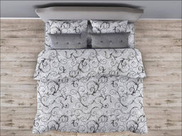 Простыня на резинке 160*200 см, поплин, борт 25 см (Валенсия, белый) - Ивановотекстиль фото 4