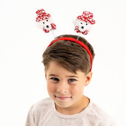 Карнавальный ободок Новогодний, виды МИКС