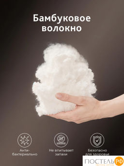 Одеяло CASSIA БАМБУК НАТУРЭЛЬ микробамбук/бамбук/полиэф.вол.  фото 3