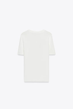 SHORT SLEEVE KNIT TOP - Zara фото 4