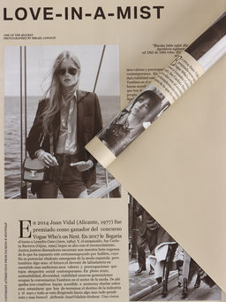 Цена за 20 шт. Пленка флористическая для цветов «Газета моды» 65 мкм, крафт, 50×57±1 см