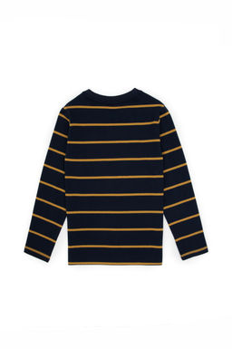 Erkek _ocuk A__k Lacivert Bisiklet Yaka Sweatshirt - U.s. polo assn фото 2
