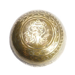 Чаша поющая СТОПЫ ручная ковка 9 металлов вес от 551 до 750г d-15-16см h-8см ХРУПКОЕ - Сандаловый дом фото 2