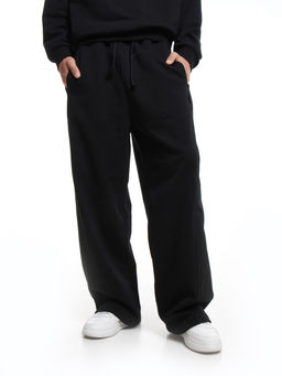 Брюки для мальчика из плотного футера 22-5649 черный - Mini maxi фото 5