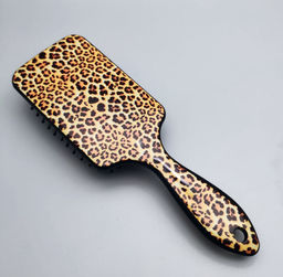 Solinberg Расческа массажная 338-69087L, пластиковая, пластиковые штифты, L 220 мм, леопард