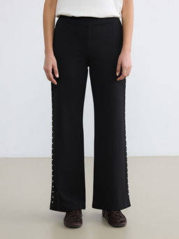 Standart Fit Geni? Pa?a Kad?n Pantolon