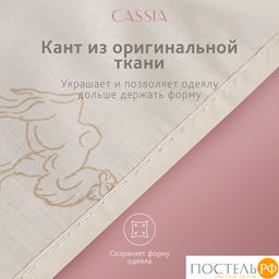 CASSIA Одеяло лайт КАЛАХАРИ 200х220,1пр.,хл./вербл.шерсть/микровол.., 200г/м2 фото 18