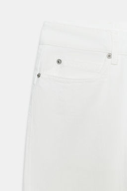 JEANS ZW COLLECTION LOOSE BARREL TIRO MEDIO / Blanco - Zara фото 3