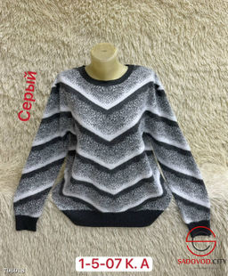 Теплый свитер из смеси кашемира, шерсти и эластана - Bruno фото 2