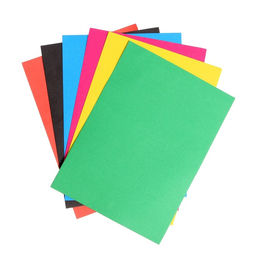 Картон цветной А5, 6 листов, 6 цветов, немелованный 220 г/м2, на скобе - Calligrata фото 2