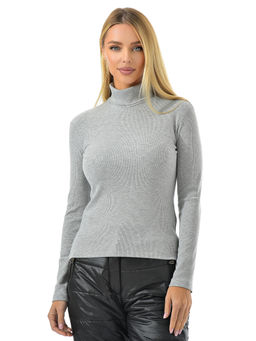 Водолазка в рубчик