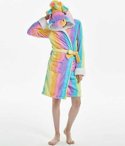 Халат Кигуруми для взрослых Единорог цветной - Storyland фото 3