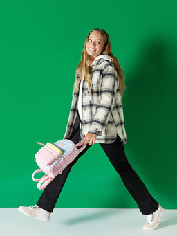 Basic ?spanyol Pa?a K?z ?ocuk Pantolon - Waikiki фото 2