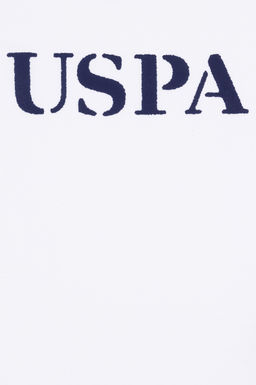 U. S. Polo Assn Детская белая футболка с круглым вырезом - U.s. polo assn фото 3